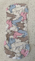 Baby Burp Cloth – Bunny Print