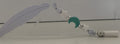 Handmade Feather & Moon Star Beaded Bookmark - White