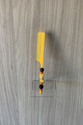Yellow Giraffe Charm Beaded Comb