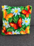 Latch Hook Cushion Cover – Garden Blooms
