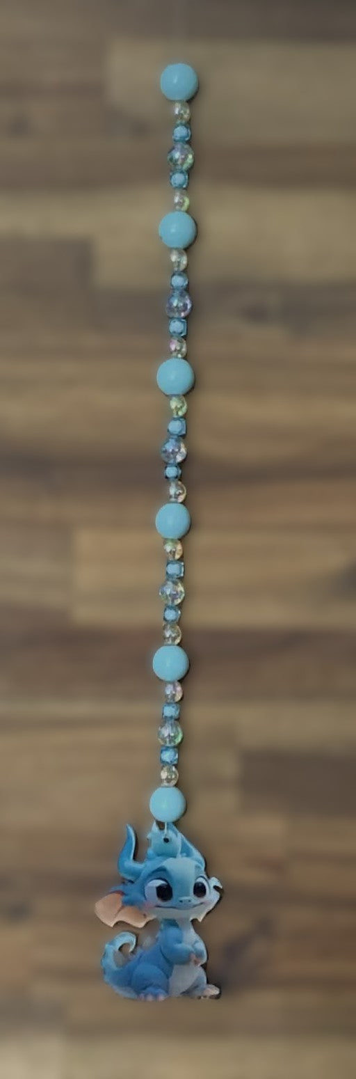 Baby Blue Dragon Window Dangly