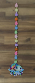 Rainbow Turtle Window Dangly