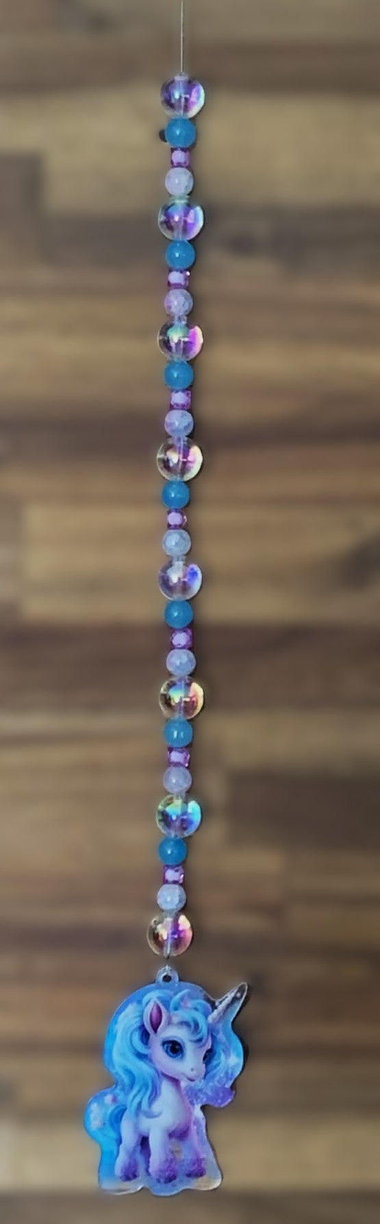 Iridescent Unicorn Window Dangly