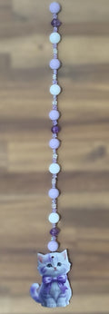 Lilac Kitten Window Dangly