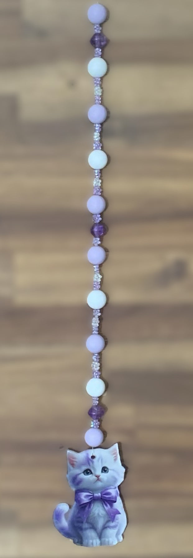 Lilac Kitten Window Dangly