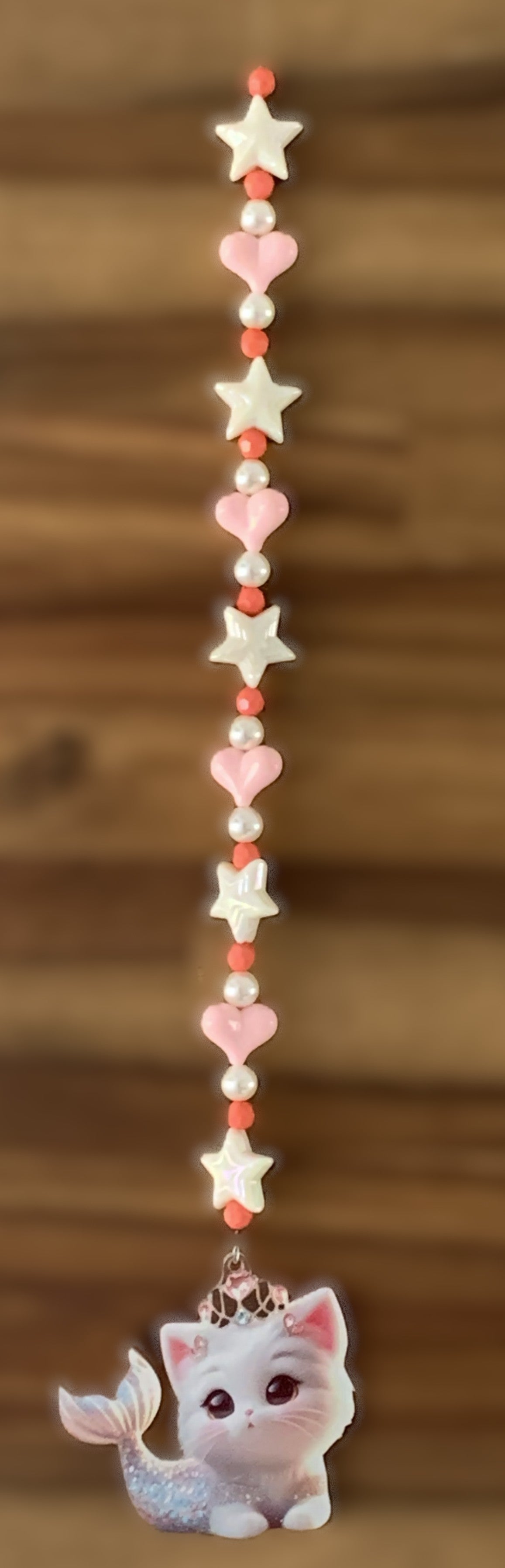 Mermaid Kitty Princess Window Dangly