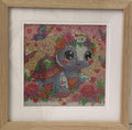 Framed Diamond Painting – Rainbow Turtle
