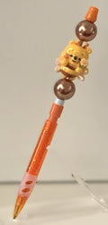 Honey Bear Charm Beaded Lead Pencil