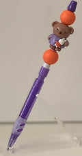 Teddy Bear Toy Charm Beaded Lead Pencil