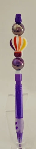 Hot Air Balloon Charm Beaded Lead Pencil