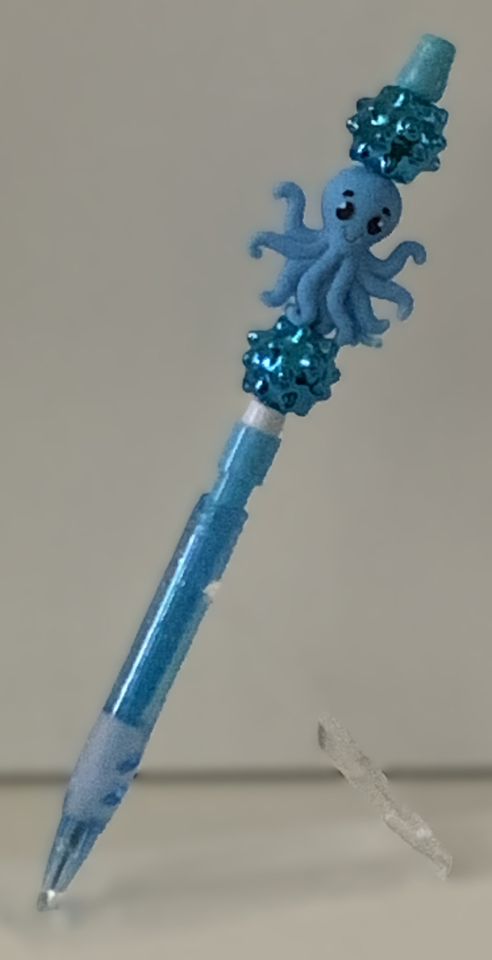 Octopus Charm Beaded Lead Pencil