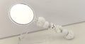 Beaded Hand Mirror – Polar Bear