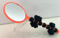 Beaded Hand Mirror – Black Bows