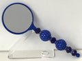 Beaded Hand Mirror – Sapphire Glam