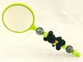 Beaded Hand Mirror – Black Rose Bear
