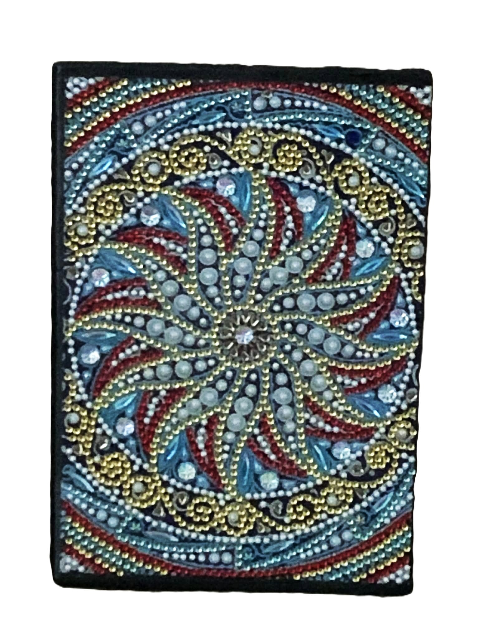 A5 Notebook – Gold Sun Mandala