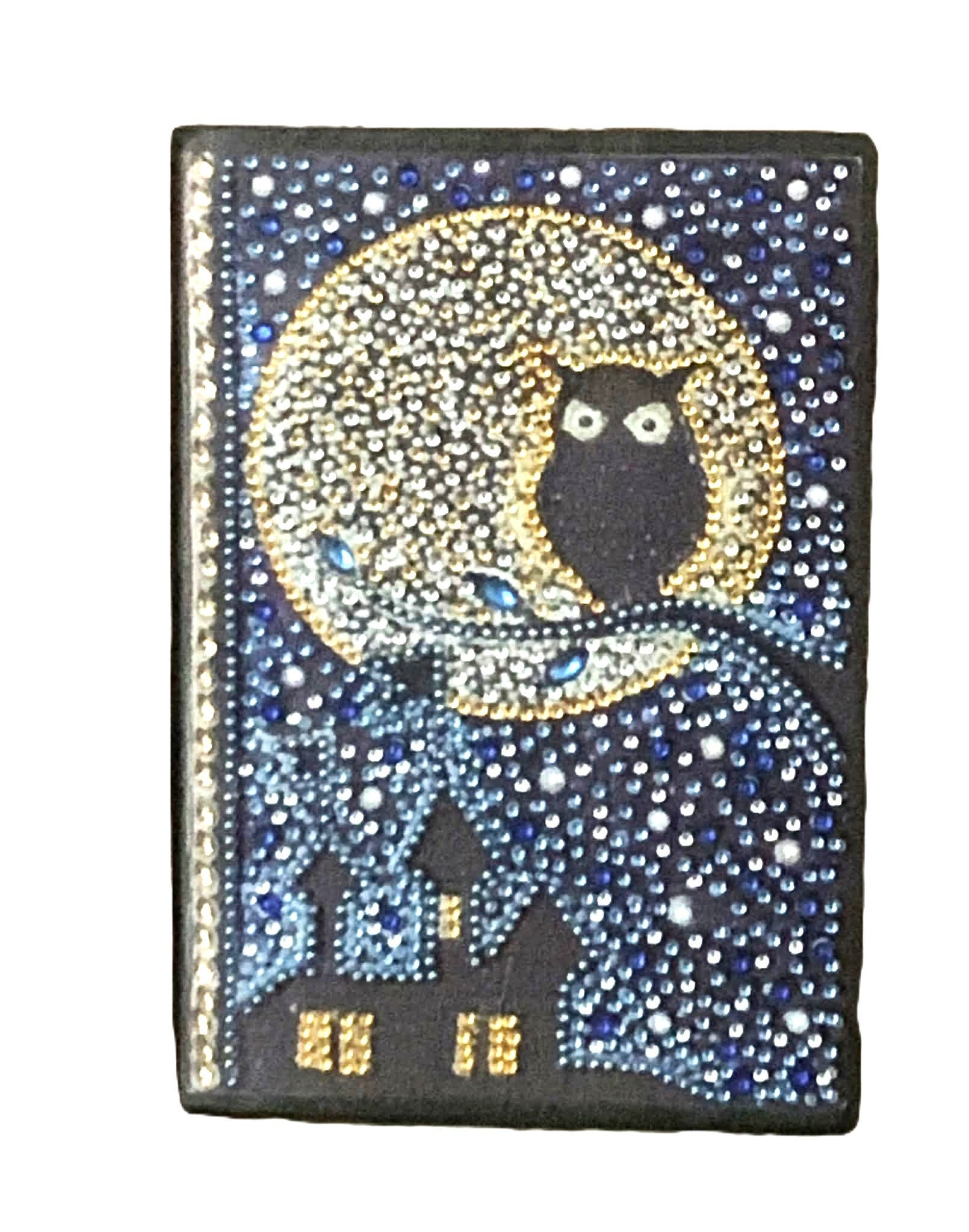 A5 Notebook – Owl & Moon