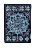 A5 Notebook – Blue Lavender Mandala