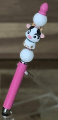 Beaded Stylus Pen – Kawaii Cow