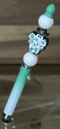 Beaded Stylus Pen – Teal Cowboy Ghost