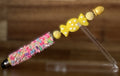 Beaded Stylus Pen – Yellow Candy